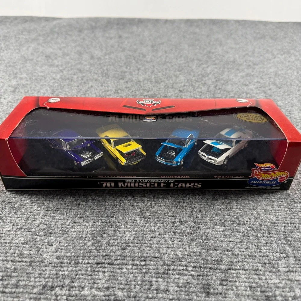 Hot Wheels 70 Muscle Cars Set Multi 30th Anniversary Series 4 24887